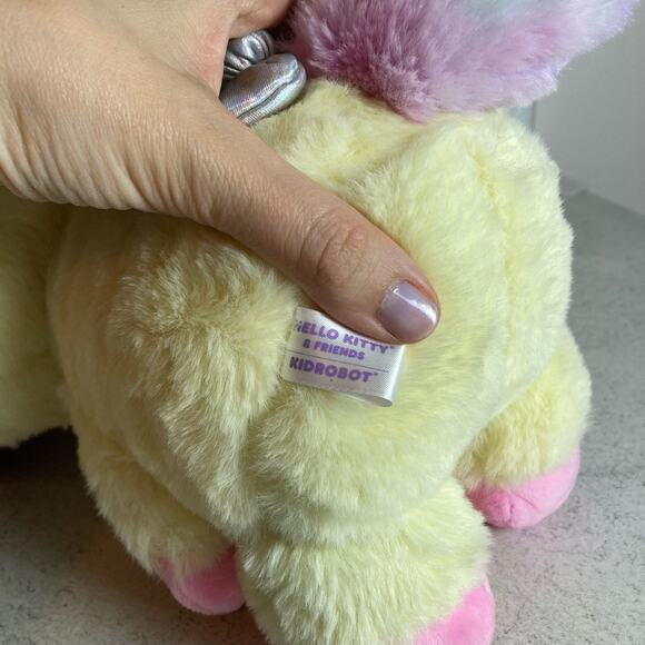 NWT Hello Kitty Light Up Unicorn 13” Stuffed Animal Plush Toy Teddy Bear Friends - Picture 5 of 9